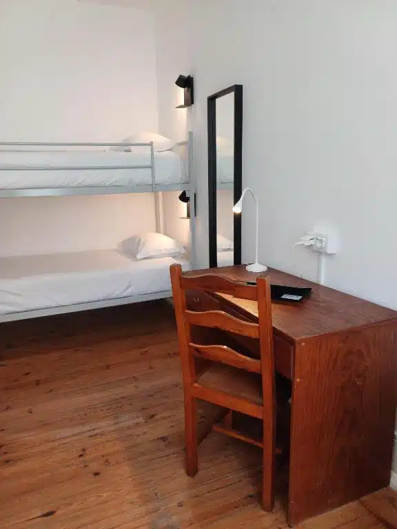 Dortoir de l'auberge HI Coimbra Pousada de Juventude de Coimbra.