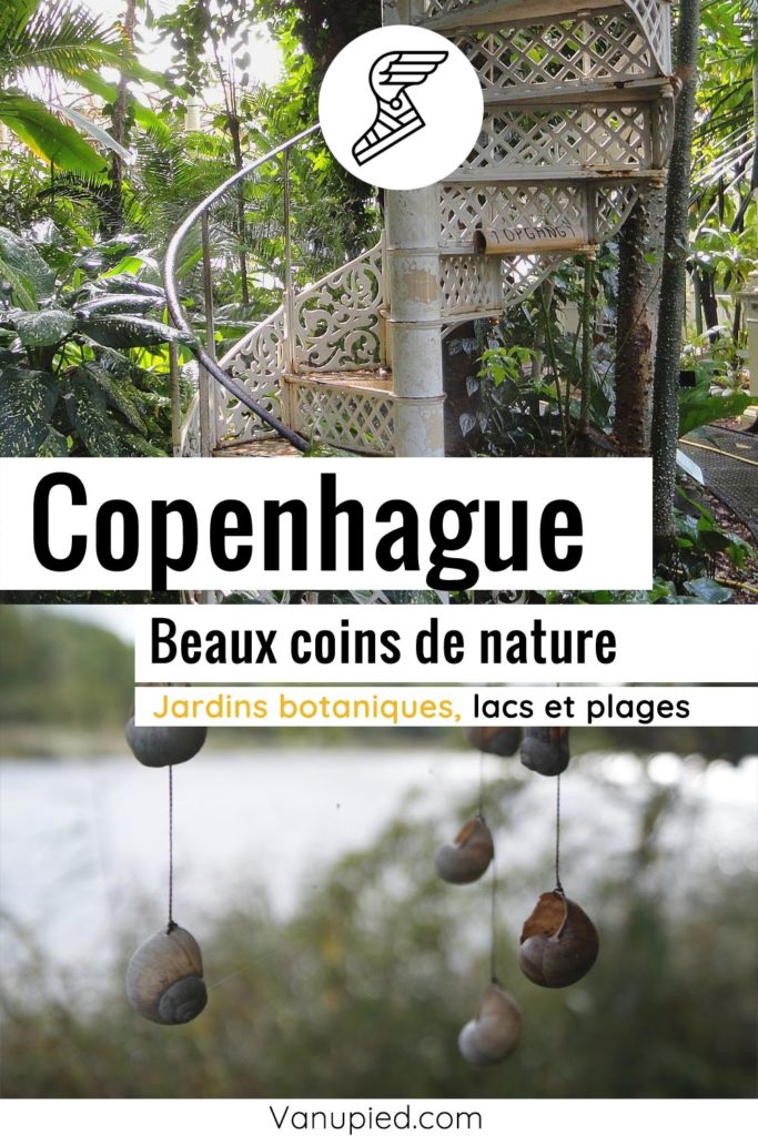 Parcs, jardins, lacs et coins de nature à Copenhague