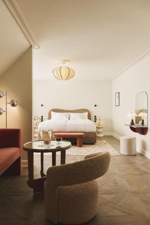 Suite junior de l'Hotel Bella Grande à Copenhague.