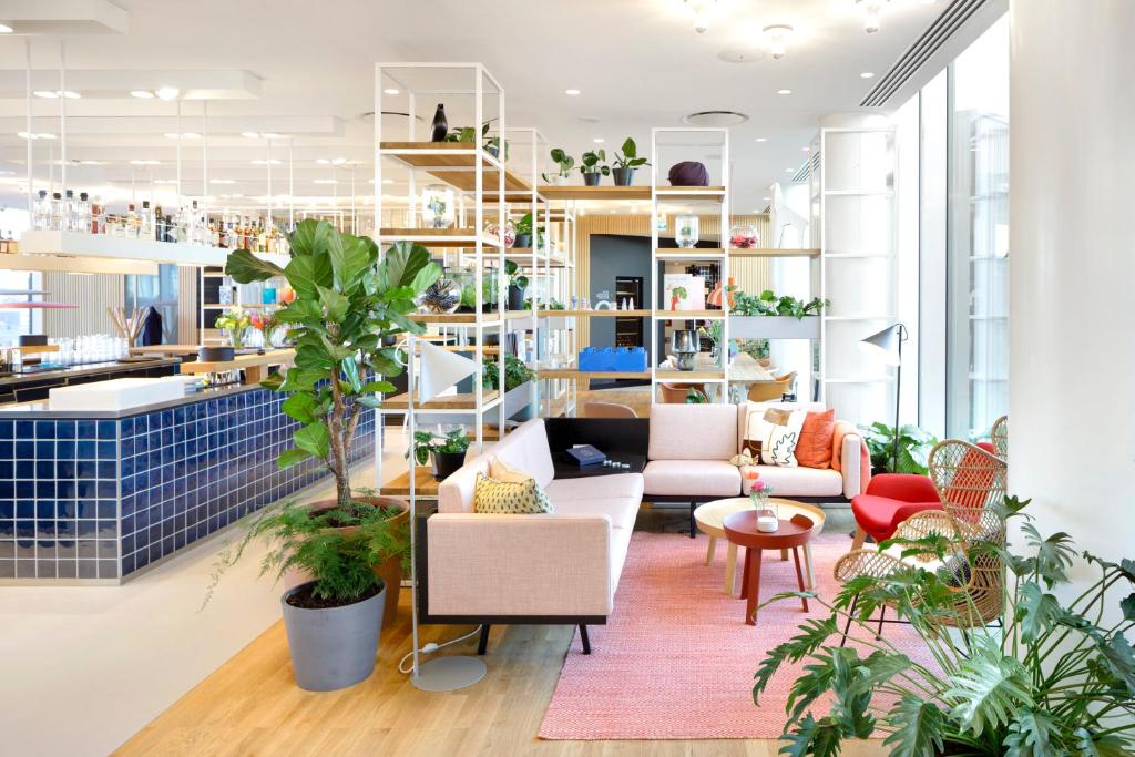 Dans l'hotel Zoku à Copenhague.