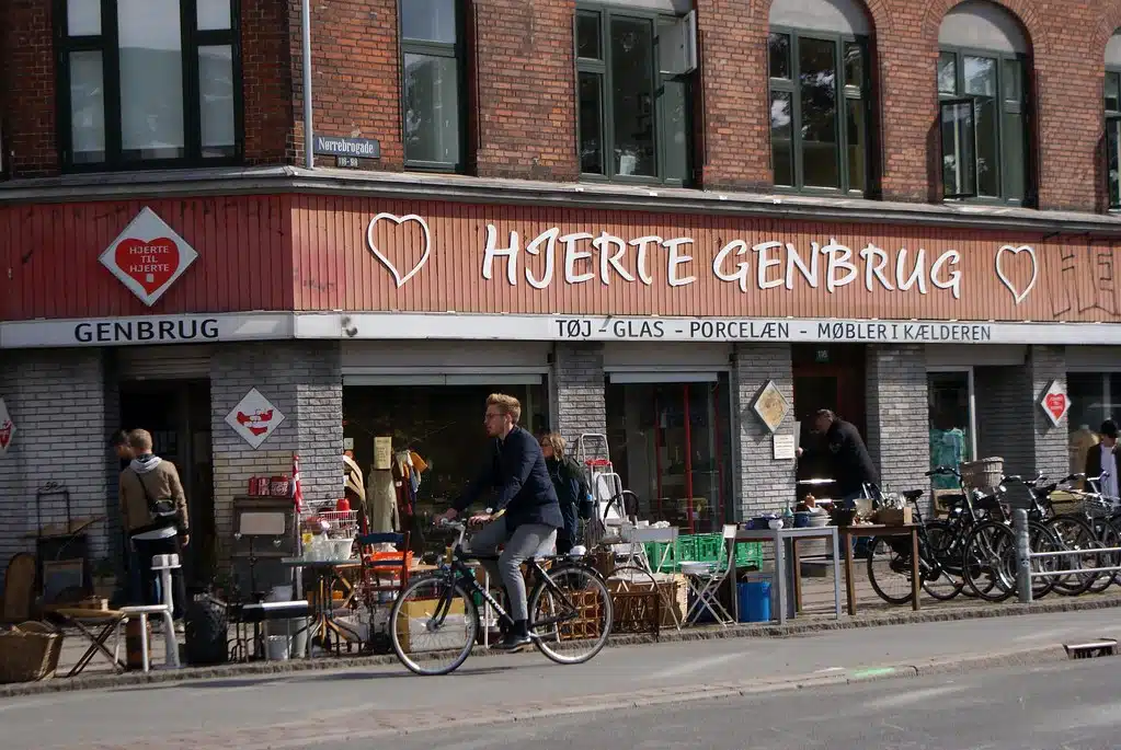 Brocante / bric à brac Hjerte Genbrug à Copenhague