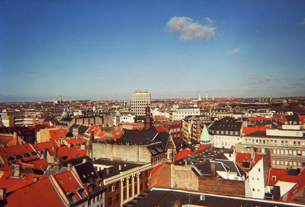 Vue depuis la Tour Ronde de Copenhague - Photo de © A.Savin, WikiCommons