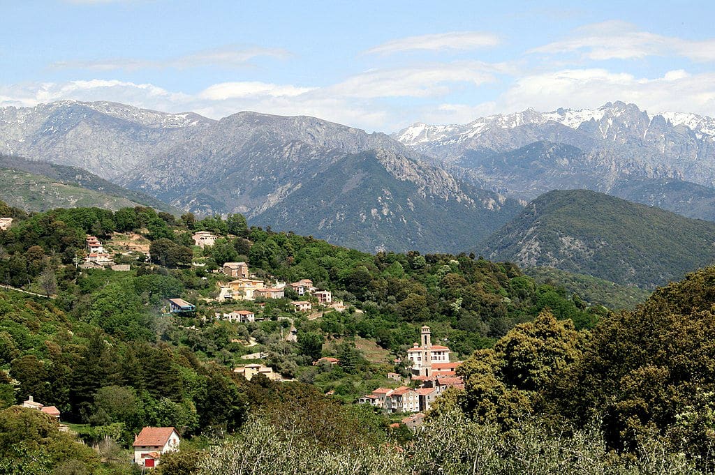 Village de Vico en Corse du sud. Photo de Jean-Pol-GRANDMONT - Licence ccbysa 3.0