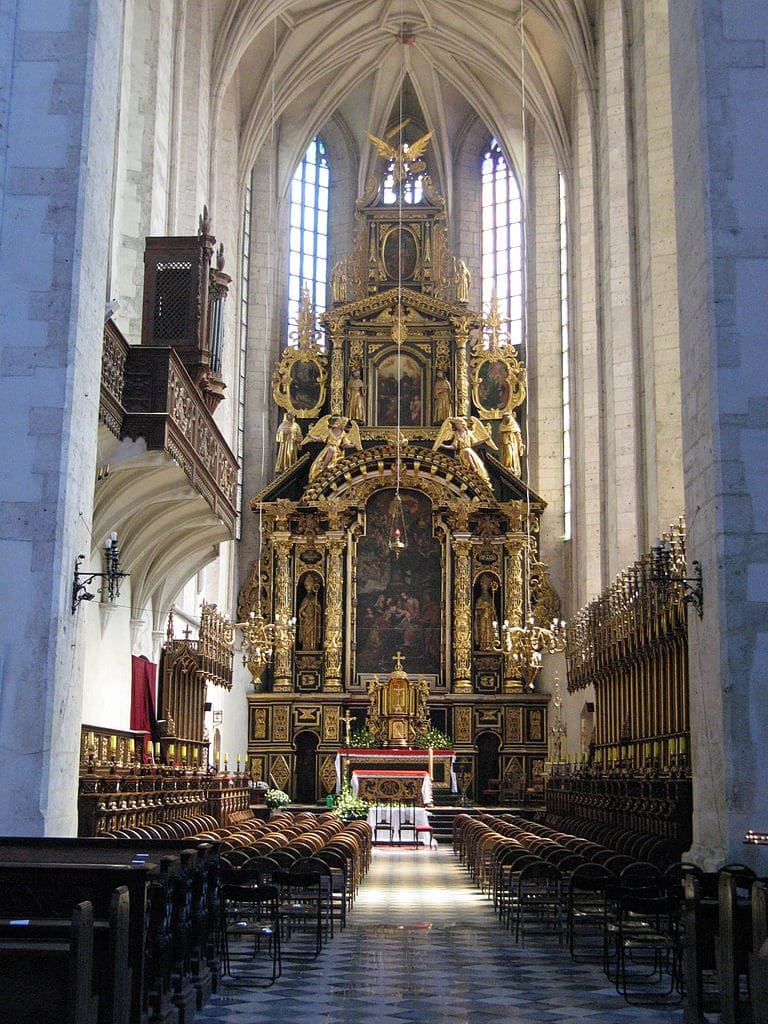 Autel de l'église Sainte Catherine à Cracovie - Photo de Pepsiline