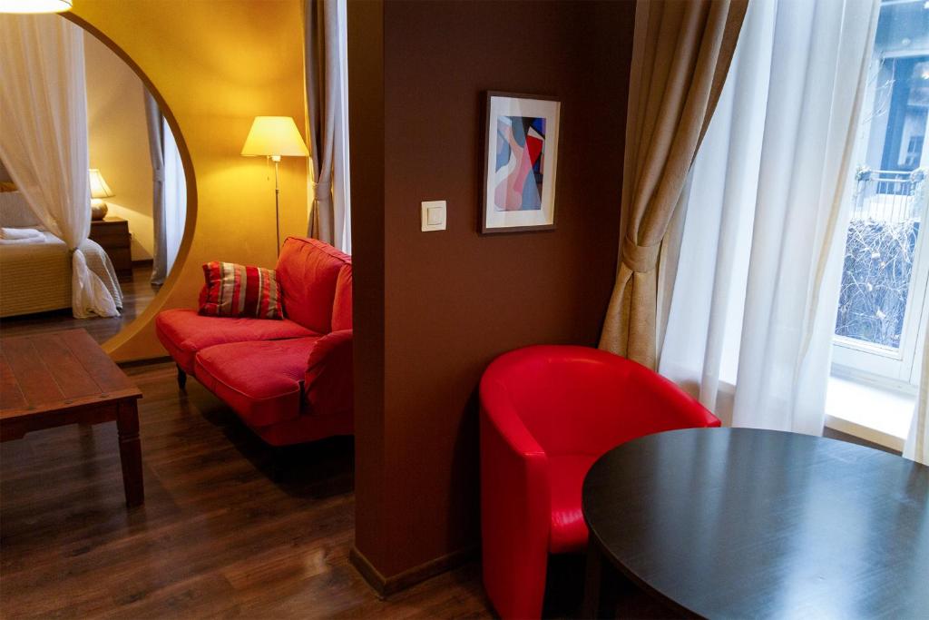 Lounge apparthotel, appartement en location courte durée à Cracovie.