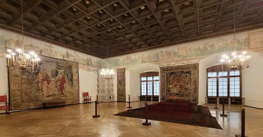 A l'intérieur du Chateau de Wawel à Cracovie - Photo de Bornholm - Licence ccbysa 4.0