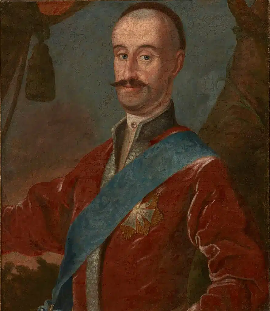 Portrait de Jan Wodzicki (17/18e) au musée d'art sacré Ciolek à Cracovie.
