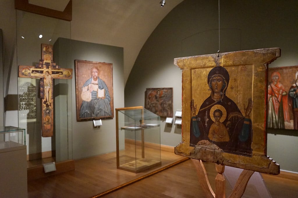 Musée d’art sacré catholique et orthodoxe à Cracovie au Palais Ciołek