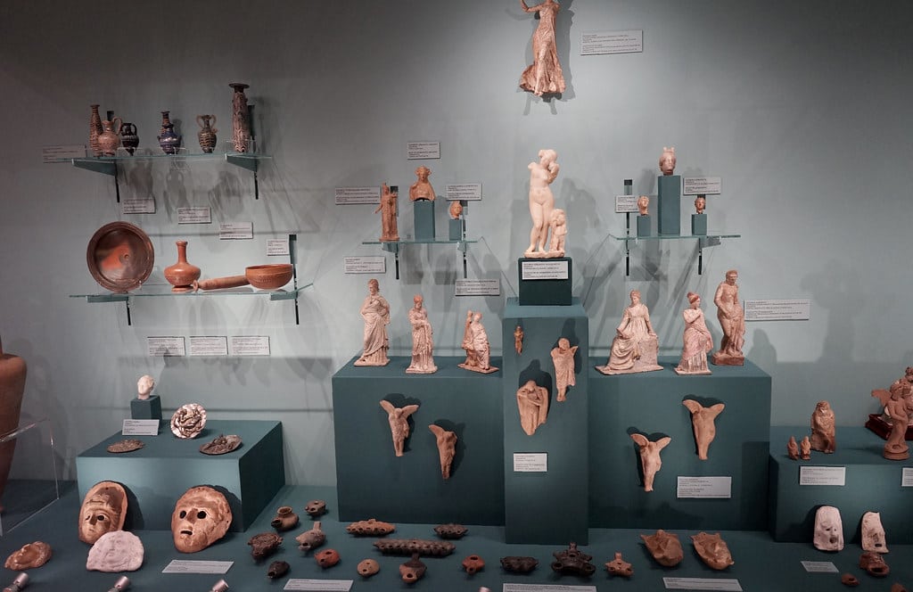 Dans la collection des antiquités au Musée Czartoryski à Cracovie.