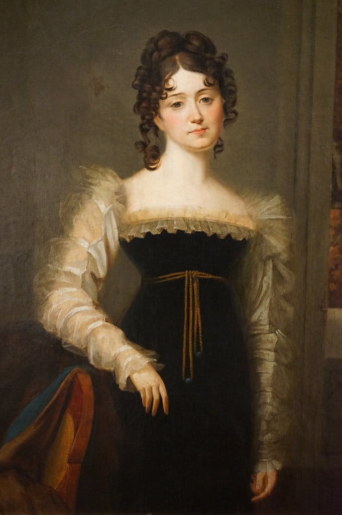 Portrait de Zofia Czartoryska par Augustin Vafflard au Musée Czartoryski à Cracovie.