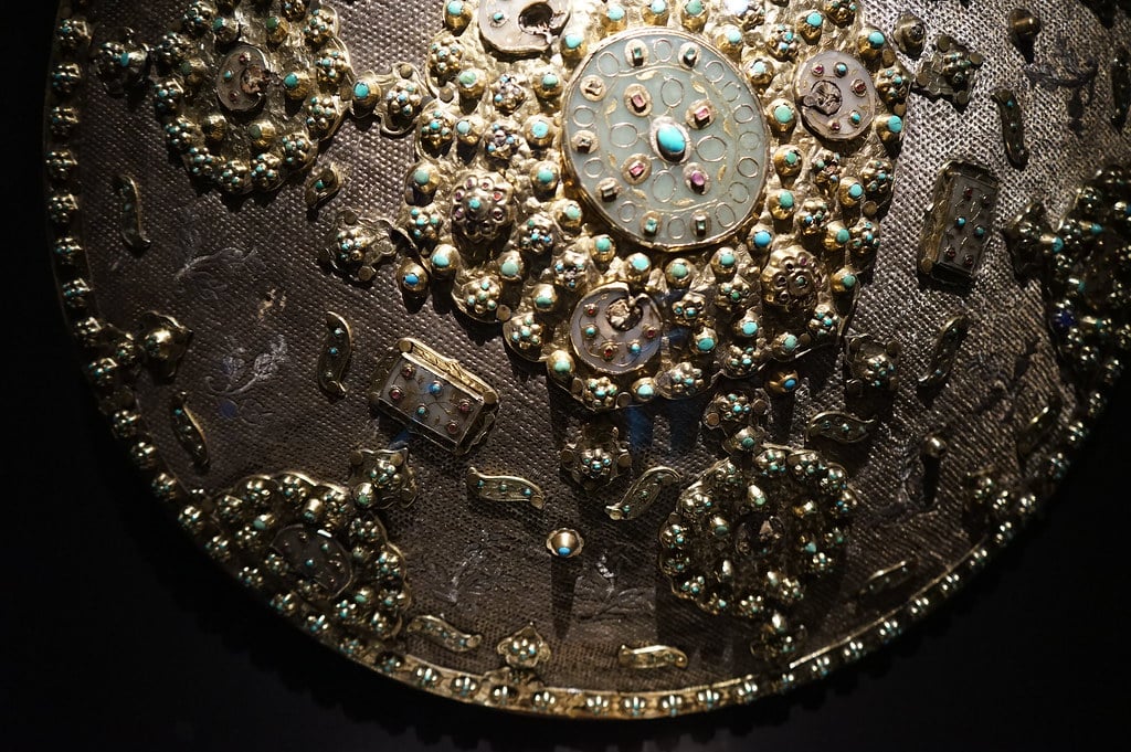 Bouclier ottoman au Musée Czartoryski à Cracovie.