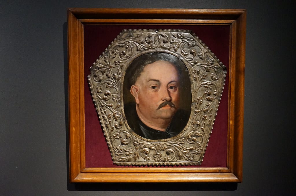 Portrait épitaphe (funéraire) au Musée Czartoryski à Cracovie.