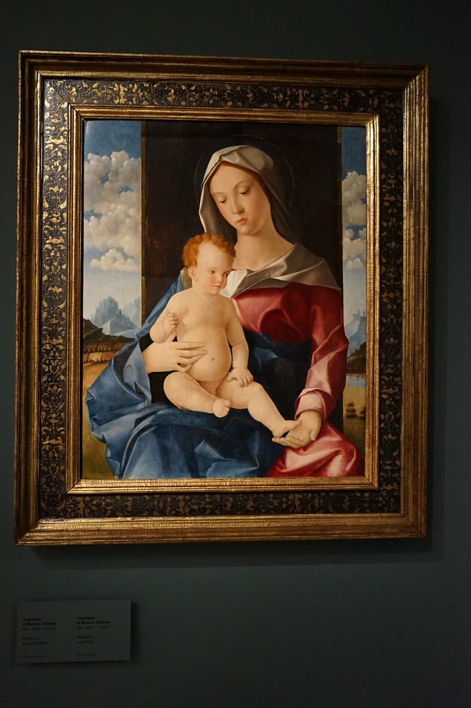 Toile de Vincenzo Catena au Musée Czartoryski à Cracovie.