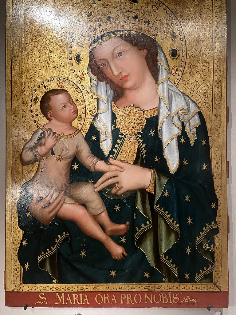 Tableau religieux au Musée Czartoryski à Cracovie.