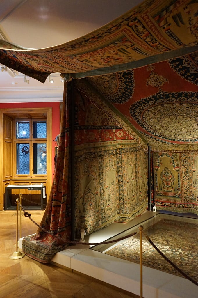 Tente ottomane au Musée Czartoryski à Cracovie.