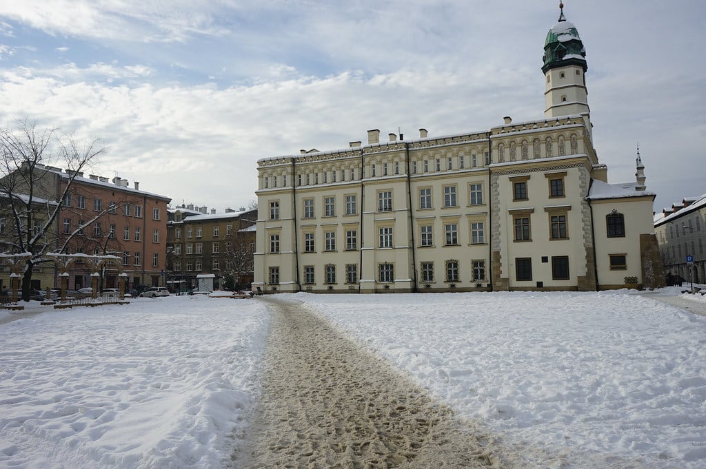 Musée ethnographique de Cracovie dans l'ancien Hôtel de ville de Kazimierz.