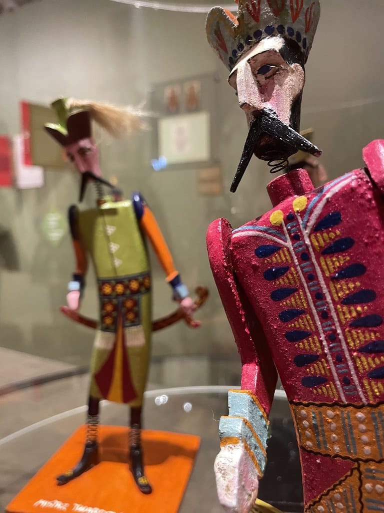 Jouet en bois au musée ethnographique de Cracovie.