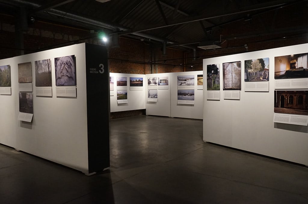 Expo photo du Musée juif de Galicie (Galicia Jewish Museum) à Cracovie.