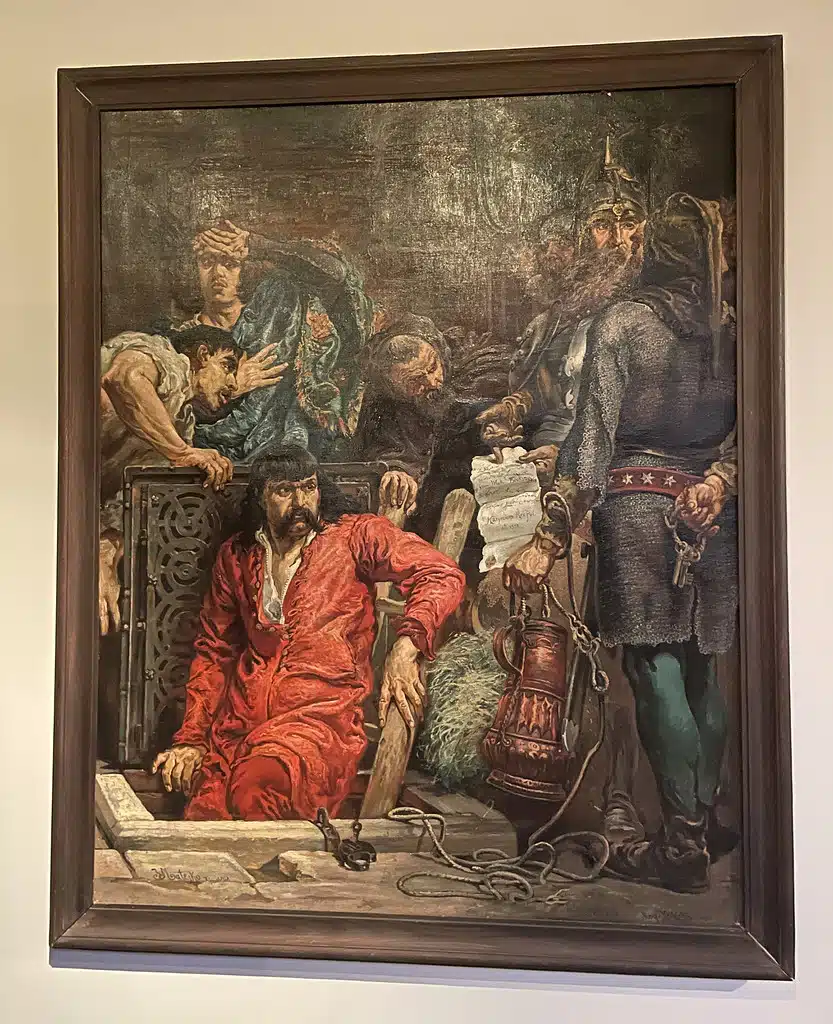 Condamnation à mort de Macko au Musée Matejko.