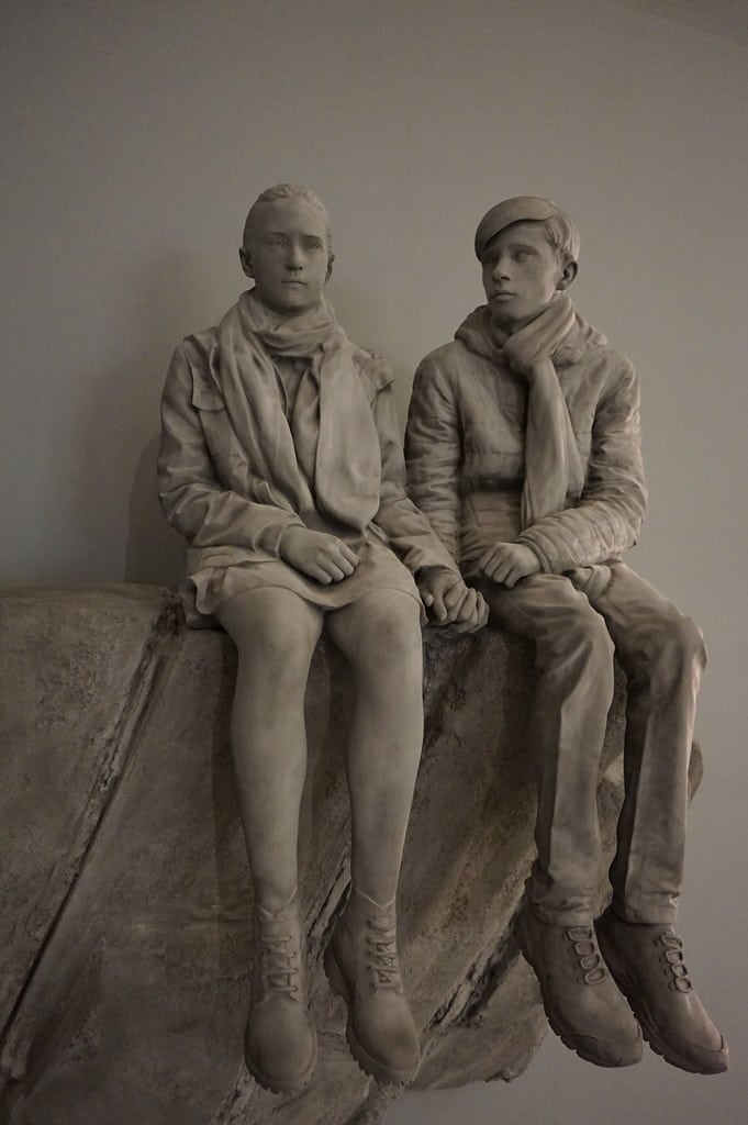 "La falaise" (Klif) de Hans Op de Beeck au musée MOCAK de Cracovie.