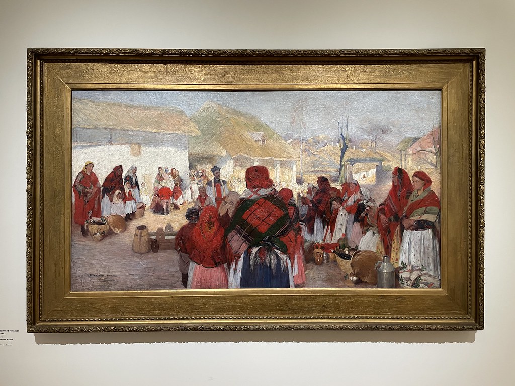 "Benediction" de Wlodzimierz Tetmajer (1897) au Muzeum Narodowy de Cracovie.