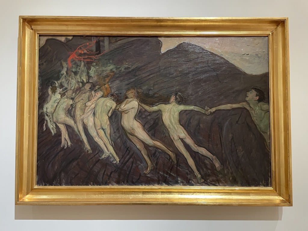 "Danse" (1899) de Wojciech Weiss au Musée National de Cracovie.