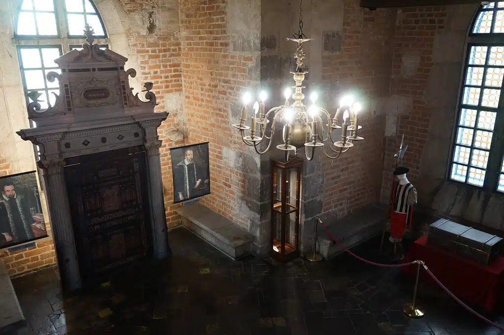 Musée à l'intérieur du Ratusz de Cracovie.