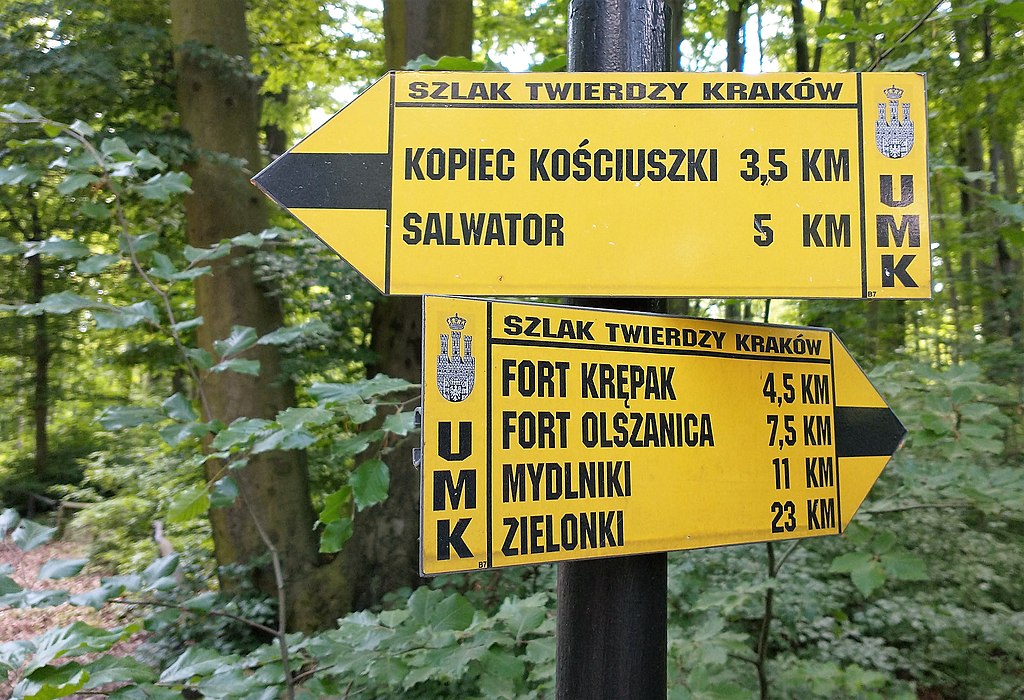 Sentiers de randonnées dans le Bois Wolski à Cracovie - Photo de MOs810 - Licence CC BY SA 4.0
