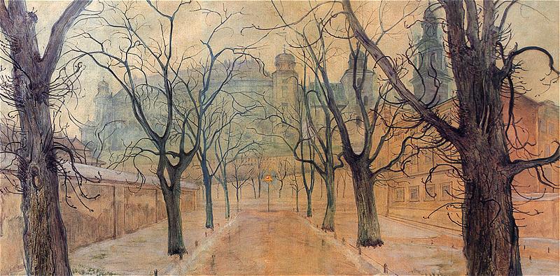 Parc des Planty à Cracovie de Stanisław Wyspiański (1894).