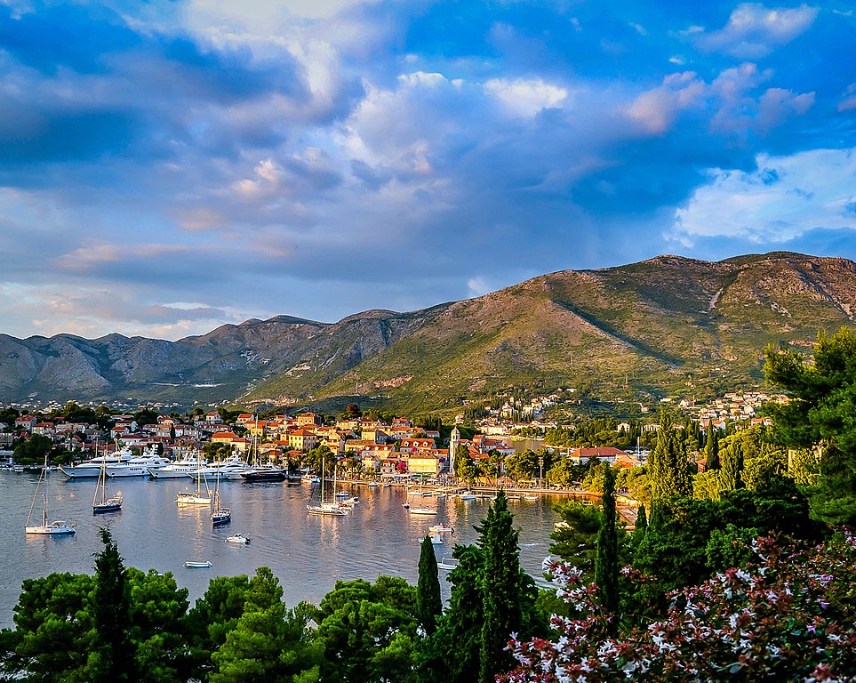 Vue sur la baie de Cavtat - Photo de Conor Rees.