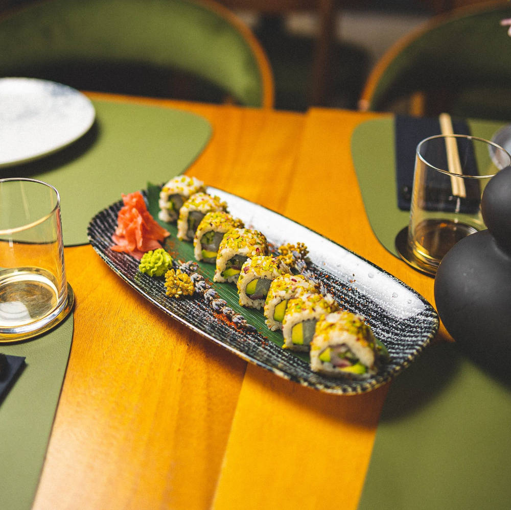 Maki de toute beauté au Maka Maka Sushi.