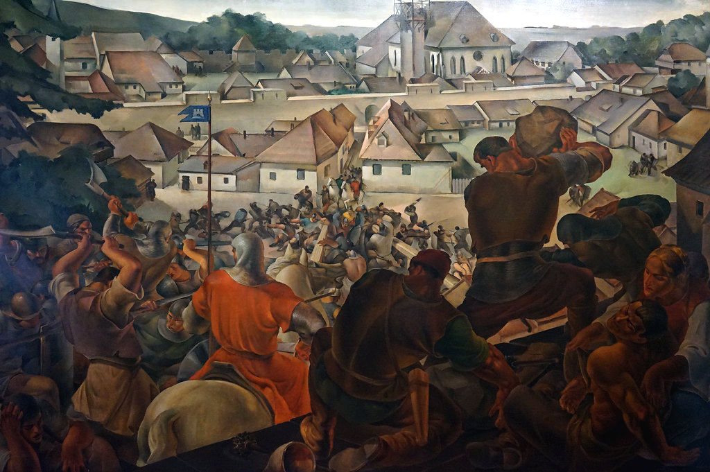 Rivalités entre les collines à l'époque médievale - Photo de Kljakovic (1928).