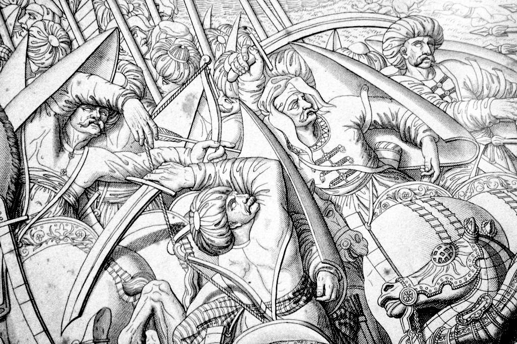 Guerre contre les Ottomans dans le musée d'histoire de Zagreb.