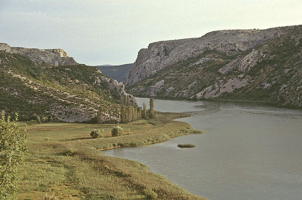 Dans le Parc National de Krka. Photo de Ziegler175 - Licence CC by SA 3.0