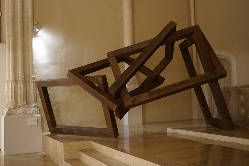 Sculpture dans l'Espacio Torner à Cuenca.