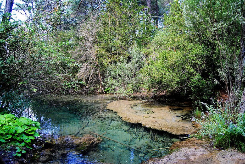Nacimiento del rio Cuervo près de Cuenca - Photo de Diego Cue - Licence ccbysa 3.0