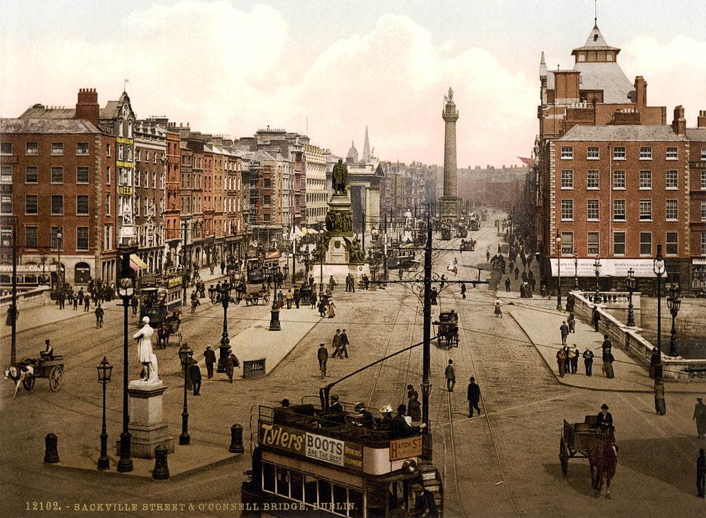 Dublin en 1900.