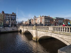 Quartier O’Connell à Dublin : Rive nord de la Liffey