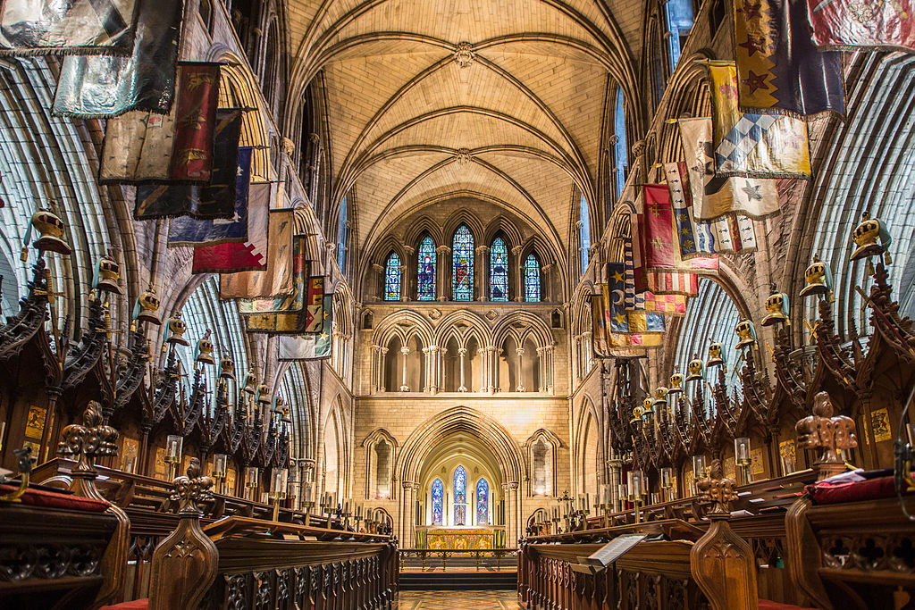 Monuments de Dublin avec la cathédrale St. Patrick - Photo de Tony Webster