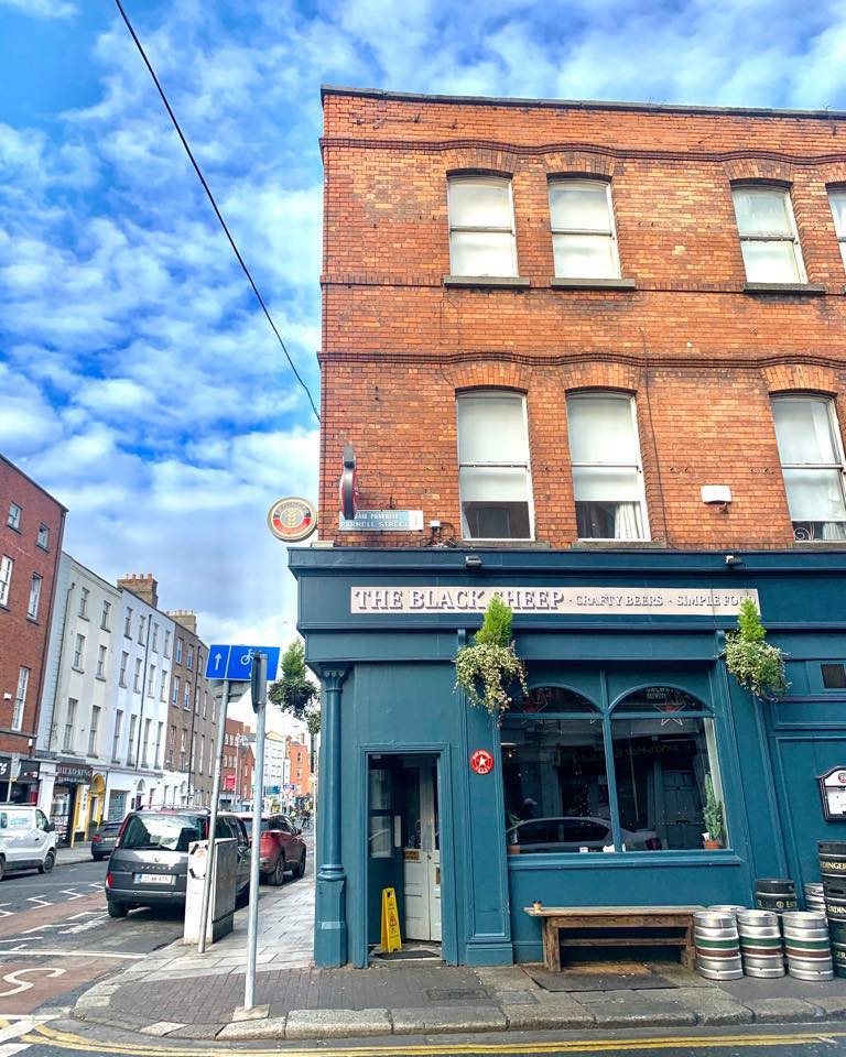 Bar à bières Blacksheep à Dublin.