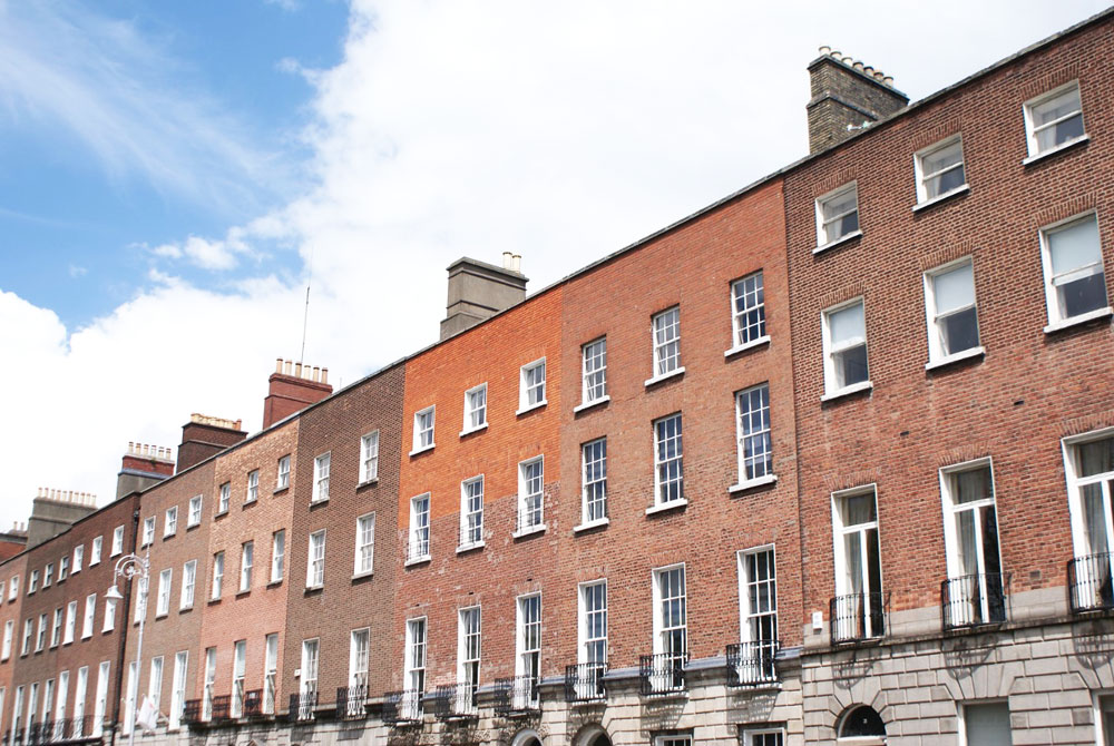 Merrion square, quartier georgien de Dublin