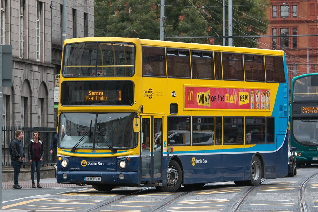 Lire la suite à propos de l’article Transport en commun à Dublin : Bus, tramway, train