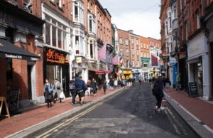 Quartier du centre de Dublin : Coeur du poulet