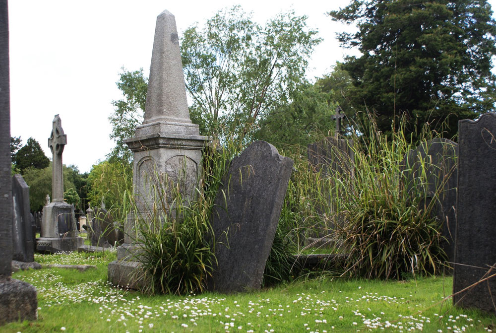 Dans le Cimetière de Glasnevin à Dublin.