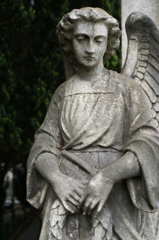 Dans le Cimetière de Glasnevin à Dublin.