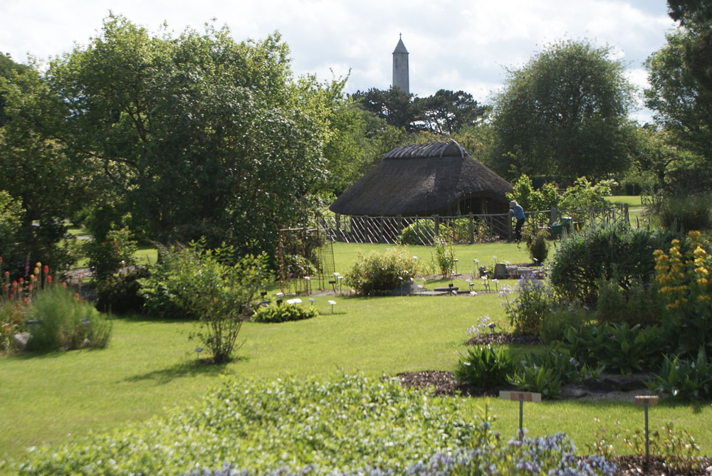 Maison viking du jardin botanique de Dublin