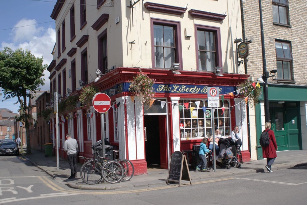 Pub Liberty Belle dans le quartier de Liberties à Dublin.