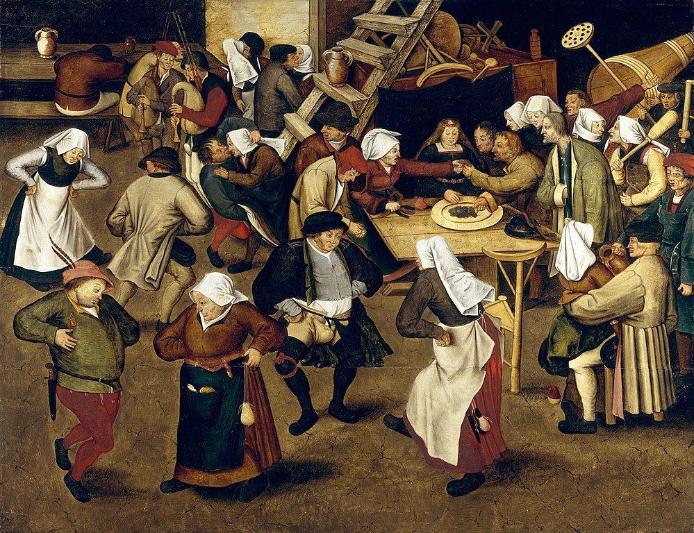 Oeuvre de Pieter Brueghel II "Peasant Wedding" (1620) à la National Gallery of Ireland à Dublin