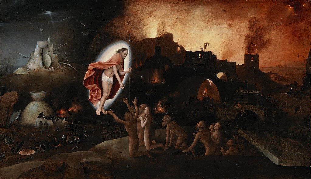 Table "Descent into Limbo" par un artiste inspiré par Bosch - National Gallery of Ireland à Dublin