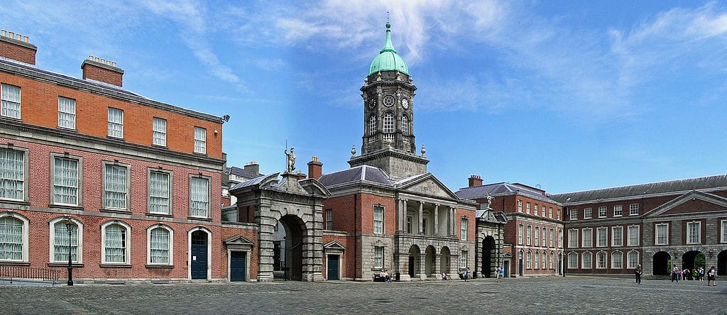 Cour intérieure du Chateau de Dublin - Photo de Donaldytong